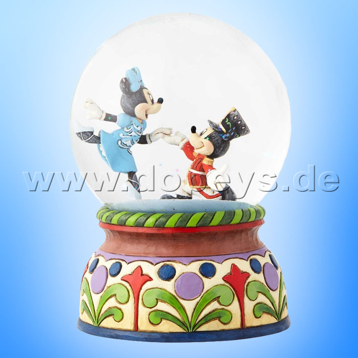 Disney Traditions / Jim Shore figurine from Enesco "A Magical Moment (Nutcracker Minnie & Mickey Musical Waterball)" 6000944