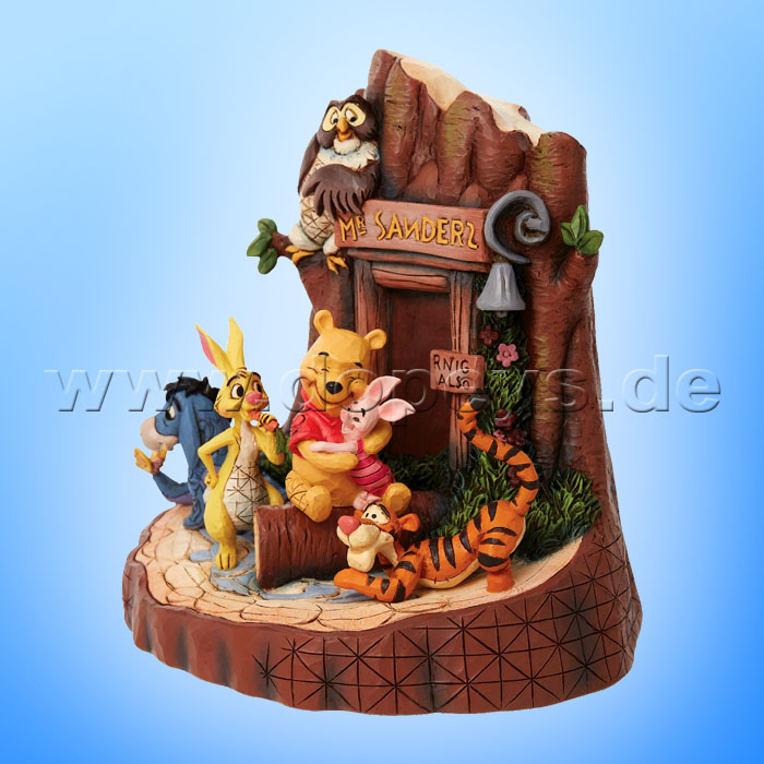 Disney Traditions - Hundred-Acre Pals (Winnie The Pooh Carved by Heart) figurine by Jim Shore 6010879