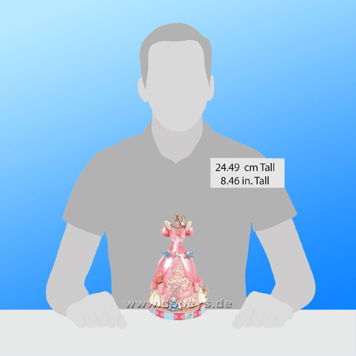 Disney Traditions Figur - Cinderella's Kleid Spieluhr (A Dress for Cinderelly) von Jim Shore 6016340