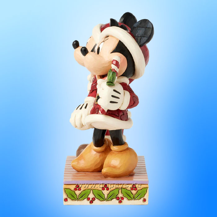 Disney Traditions - Mickey & Minnie with Candy Canes (Candy Cane Christmas) figurine by Jim Shore 6016882