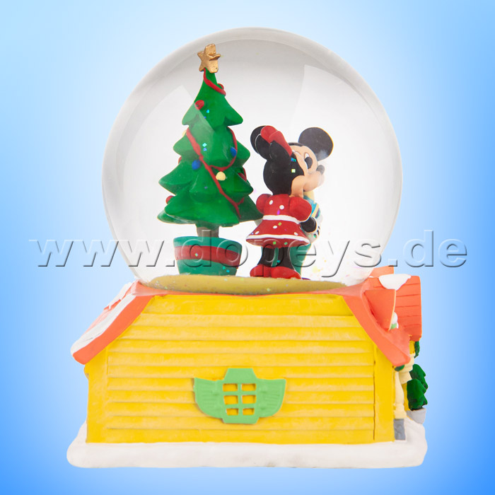 Disney Christmas - Mickey & Minnie Waterball by Department 56 6007135