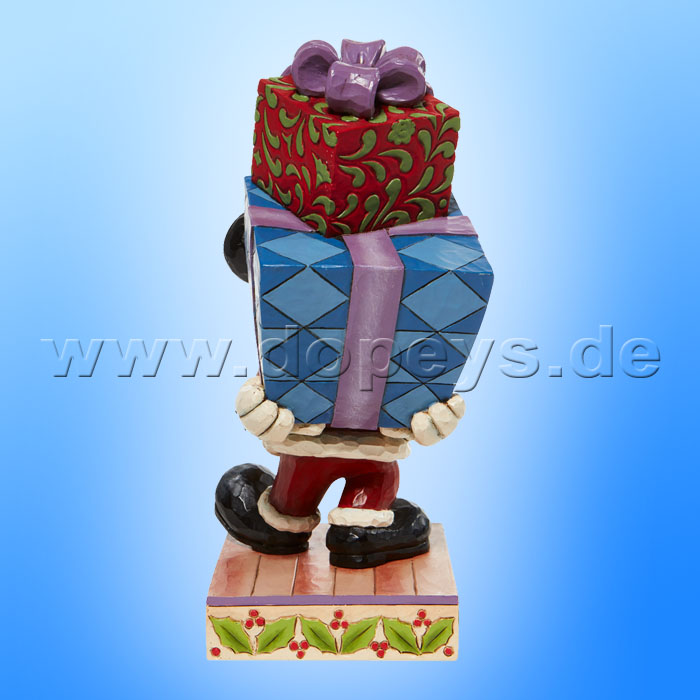 Disney Traditions - Here Comes Old St. Mick (Santa Mickey with Presents) figurine by Jim Shore 6008978