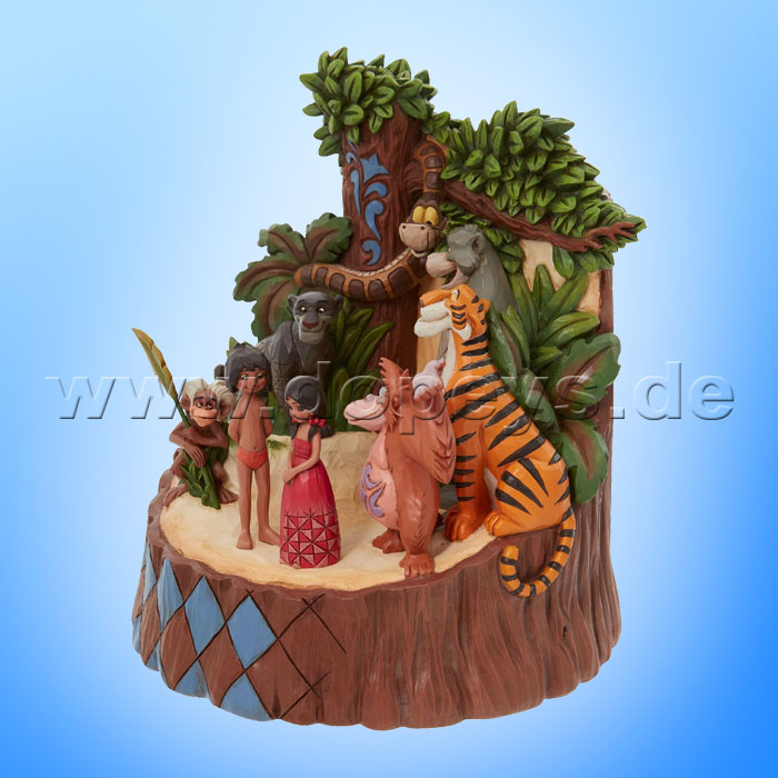 Disney Traditions - A Jungle Jubilee (Das Dschungelbuch Baumstamm) von Jim Shore 6010085