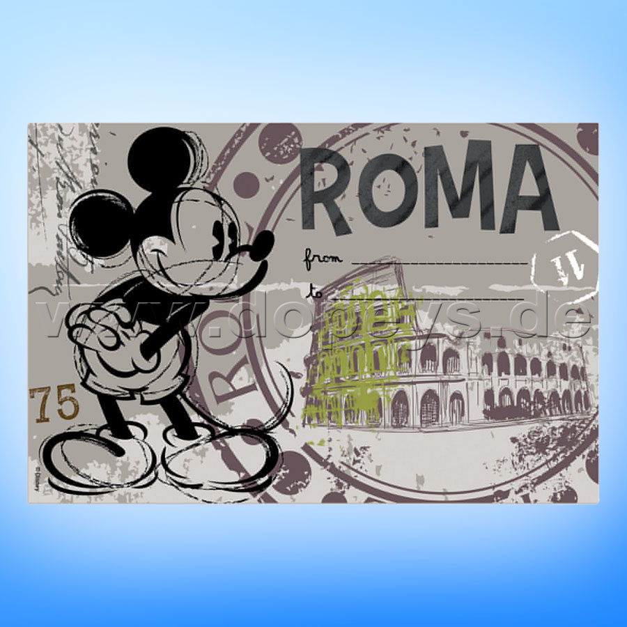 Disney Platzdeckchen / Unterlage Mickey Maus "Rom" im italienischen Design