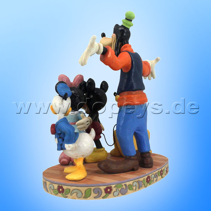 Disney Traditions - The Gang's All Here (Die fabelhaften 5 - Mickey, Minnie, Pluto, Donald & Goofy) von Jim Shore 4056752