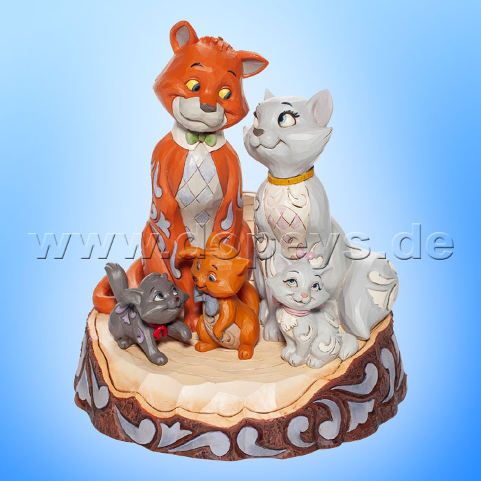 Disney Traditions - Pride and Joy (Aristocats Baumstamm) von Jim Shore 6007057