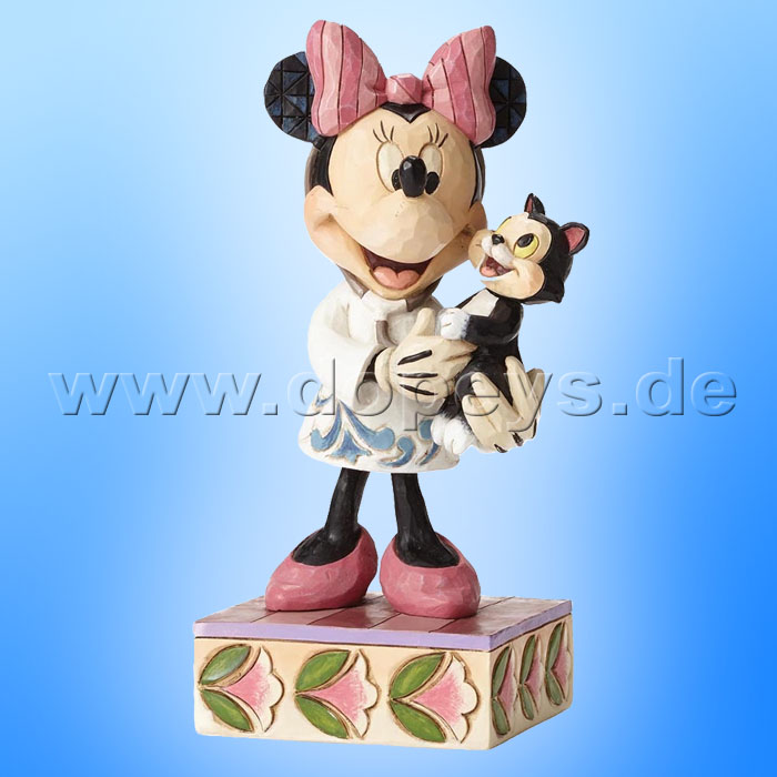 Disney Traditions / Jim Shore Figur von Enesco."Tender Love and Care (Tierärztin Minnie Maus)" 4049631.