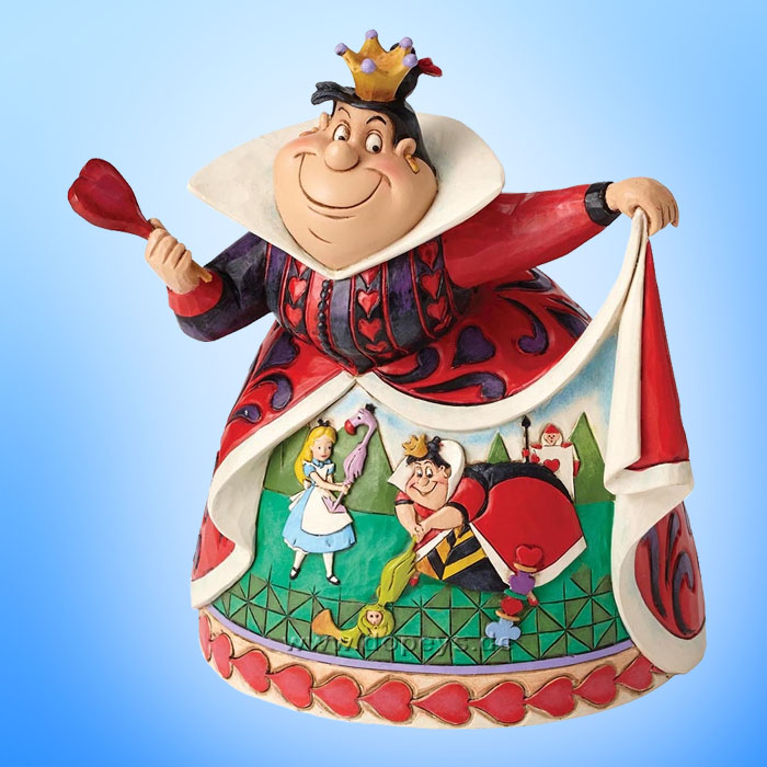 Disney Traditions / Jim Shore Figur von Enesco "Royal Recreation (Herzkönigin 65 Jahre Jubiläumsfigur)" 4051993.