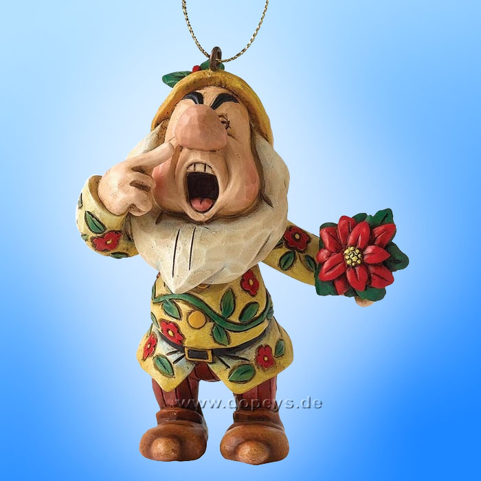 Disney Traditions / Jim Shore Figur von Enesco."Hatschi Ornament Baumanhänger" A9045.