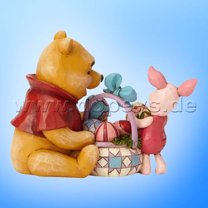 Spring Surprise (Winnie Puuh und Ferkel feiern Ostern) Figur von Disney Traditions / Jim Shore - Enesco 6002844