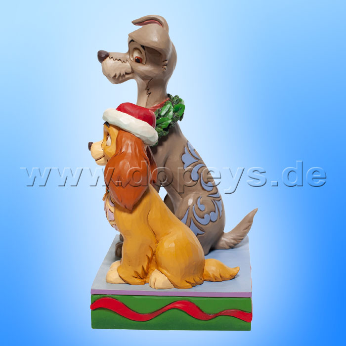 Disney Traditions - Decked out Dogs (Susi und Strolch feiern Weihnachten) von Jim Shore 6007071