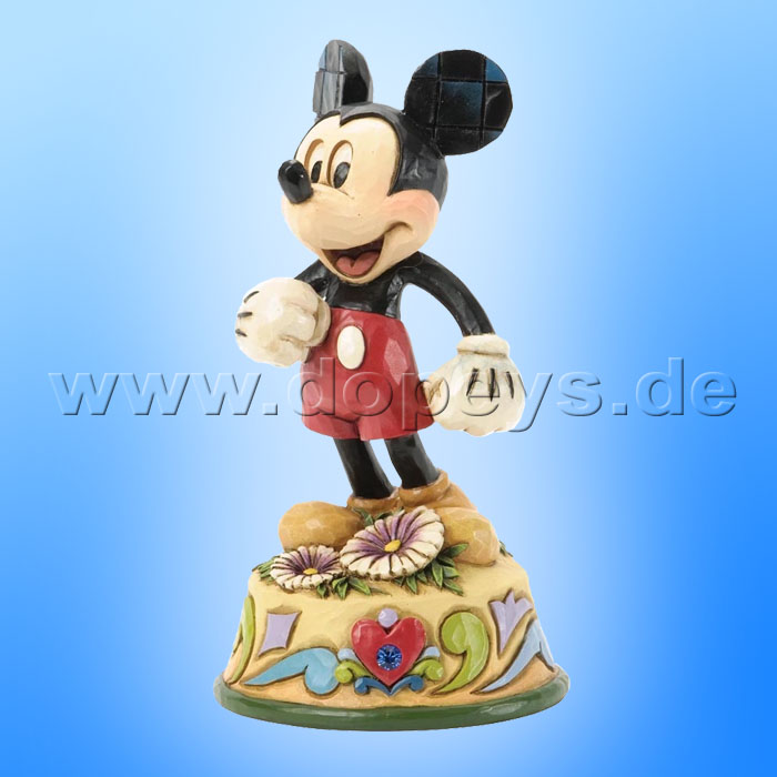 Disney Traditions / Jim Shore Figur von Enesco "September (Mickey Maus)" 4033966.