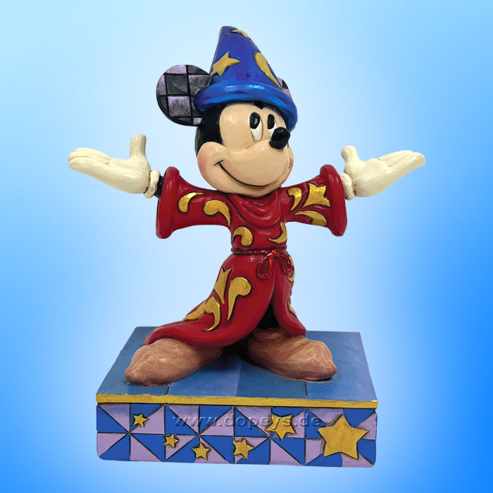 Disney Traditions Figur - Mickey als Zauberer Personality (Magical Moment) von Jim Shore 6016900