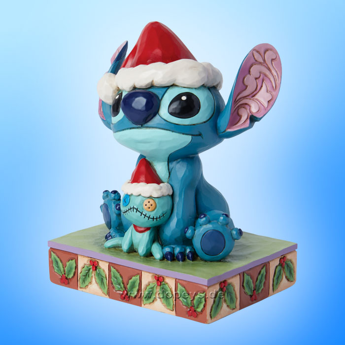 Disney Traditions - Santa Stitch with Scrump (Christmas Buddies) figurine by Jim Shore 6015007