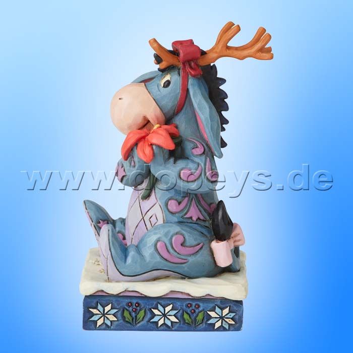 Winter Wonders (I-Aah als Weihnachts-Elch) Figur von Disney Traditions / Jim Shore - Enesco 6002844