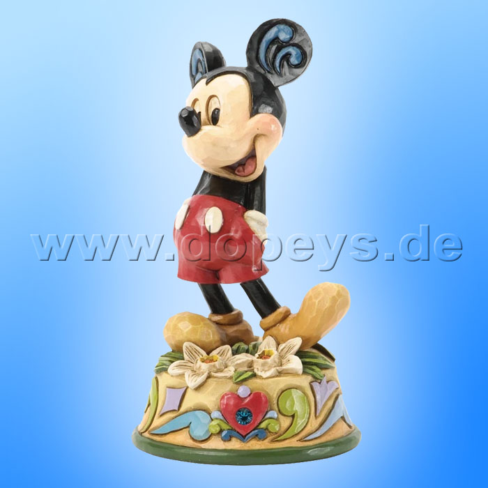 Disney Traditions / Jim Shore Figur von Enesco "Dezember (Mickey Maus)" 4033969.