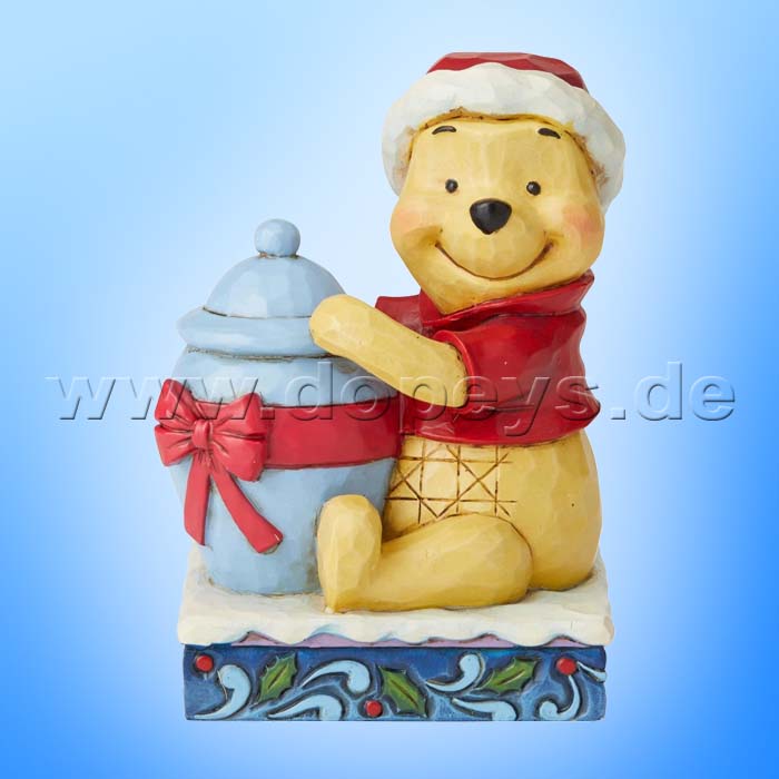 Holiday Hunny (Weihnachts-Winnie Puuh) Figur von Disney Traditions / Jim Shore - Enesco 6002845