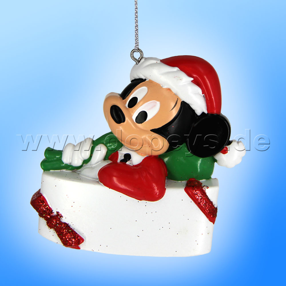 Kurt S. Adler - Disney "Santa Mickey Mouse" Relief Christmas Hanging Ornament DN02002-MM