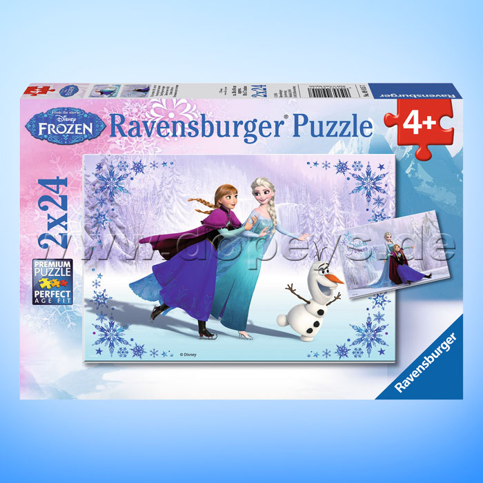 Disney Puzzles Die Eiskönigin "Schwestern für immer" von Ravensburger 09115