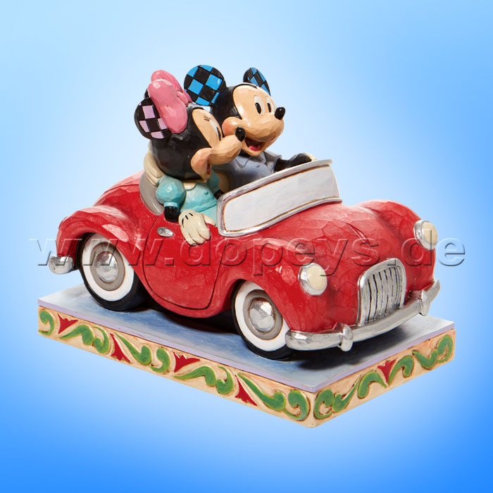 Disney Traditions - Mickey and Minnie Mouse in Car (A Lovely Drive) figurine by Jim Shore 6010110