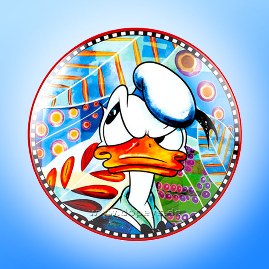 Disney Dessert-Teller / Kuchenteller "Mickey & Freunde" Forever & Ever 6 Stück im Set im italienischen Design 103008