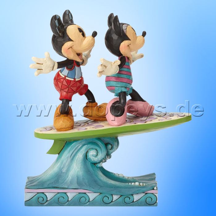 Disney Traditions - Surf's Up (Mickey & Minnie Mouse) by Jim Shore 6001275