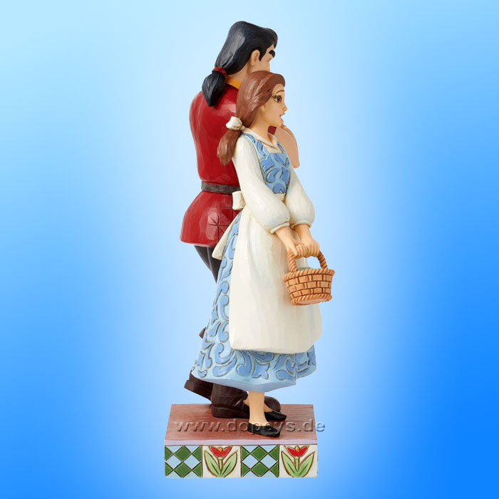 Disney Traditions - Belle & Gaston Figurine (Brilliant & Boorish) figurine by Jim Shore 6016342