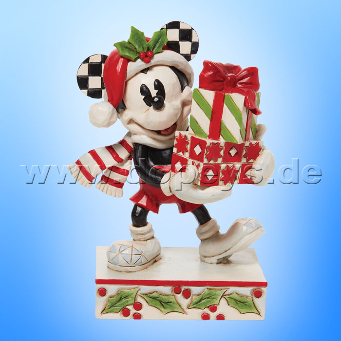 Disney Traditions -  (Mickey with Stack of Presents) figurine by Jim Shore 6010869