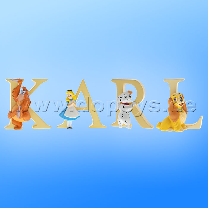 Enchanting Disney Collection - Letter "K" - King Louie figurine by Enesco A29556