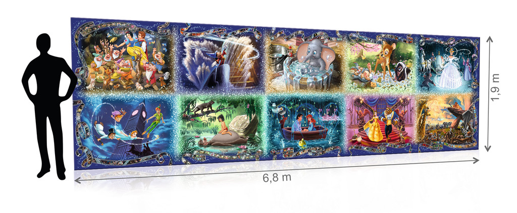 Disney Puzzle "Unvergessliche Disney Momente" von Ravensburger 17826