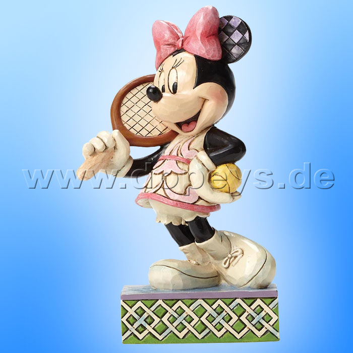Disney Traditions / Jim Shore Figur von Enesco."Tennis, Anyone? (Minnie Maus)" 4050404.