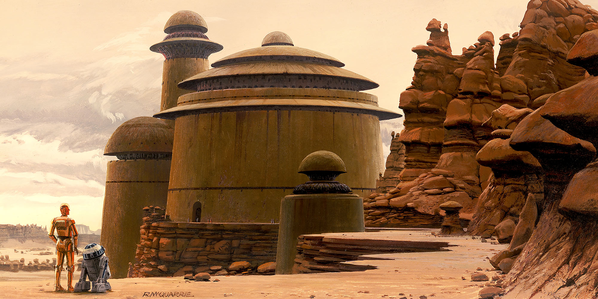 Star Wars Vlies Fototapete "Star Wars Classic RMQ Jabbas Palace"