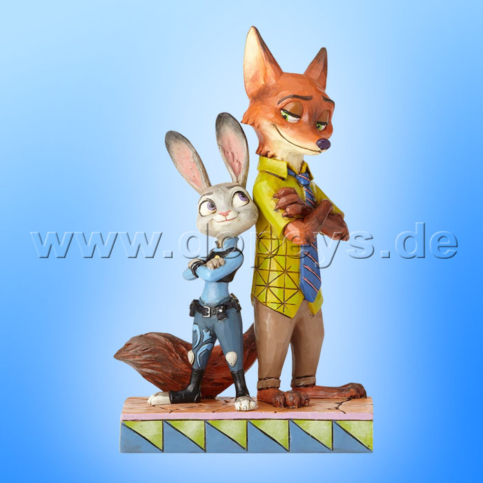 Disney Traditions / Jim Shore figurine from Enesco "Partners In Crime-Fighting (Zootopia Judy & Nick)" 4057956