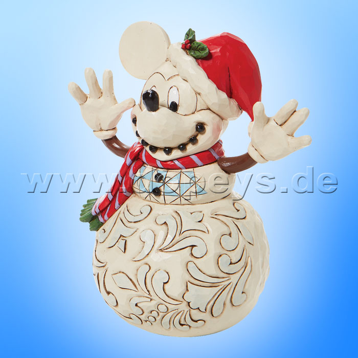 Disney Traditions - Snowy Smiles (Mickey Maus als Schneemann) von Jim Shore 6008976