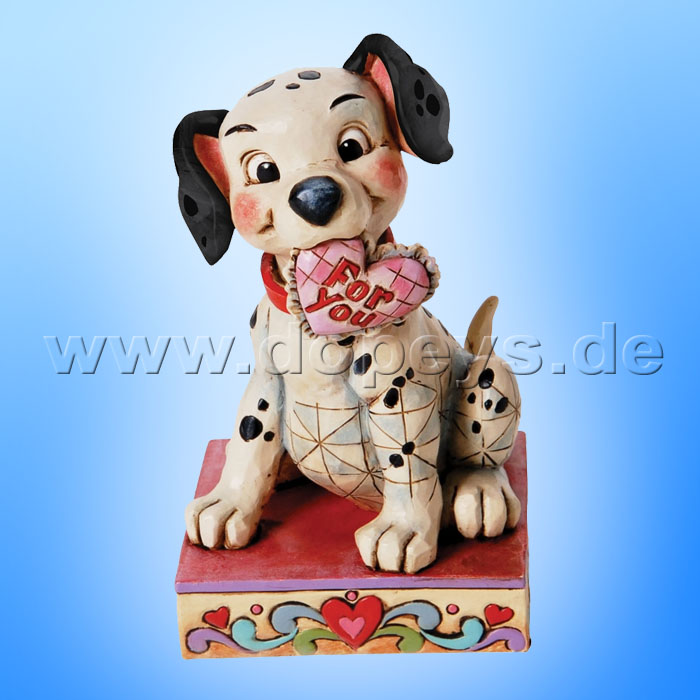 Disney Traditions / Jim Shore figurine from Enesco "Lucky In Love (Lucky)" 4026083.