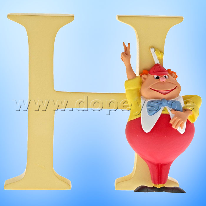 Enchanting Disney Collection - Letter "H" - Tweedle Dee figurine by Enesco A29553