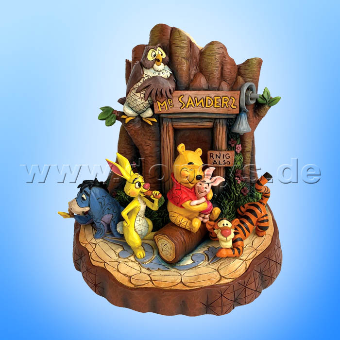 Disney Traditions - Hundred-Acre Pals (Winnie The Pooh Carved by Heart) figurine by Jim Shore 6010879