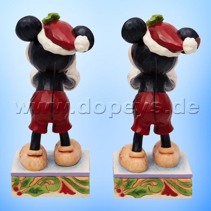 Disney Traditions Figur - Mickey als Weihnachtsmann mit Geschenk (Secret Santa) von Jim Shore 6013060