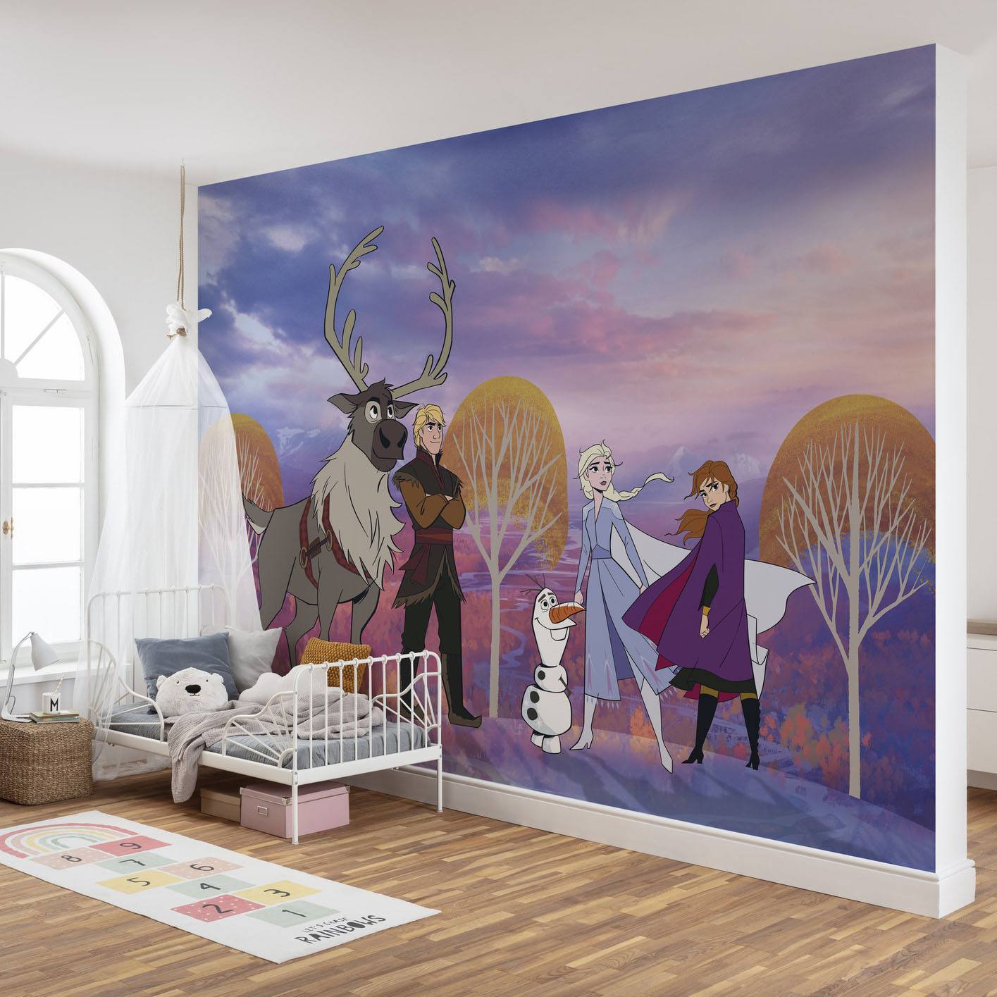 Disney Vlies Fototapete Die Eiskönigin "Frozen Autumn Forest"