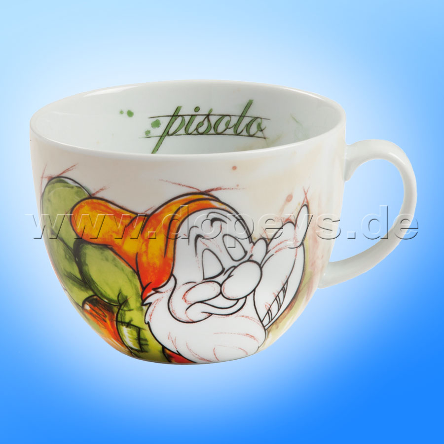 Big Disney Cappuccino Cup "Sleepy" Italian Design, 60 cl