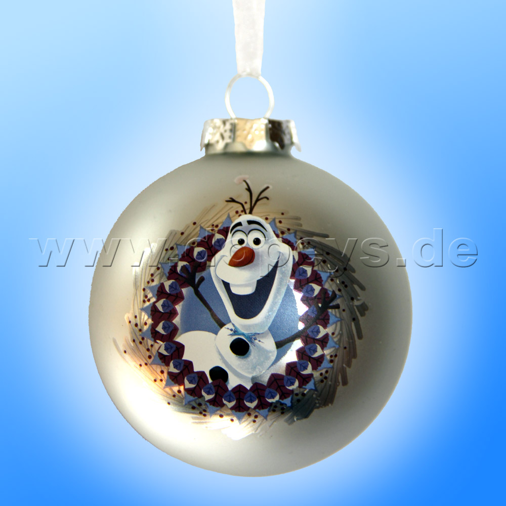 Kurt S. Adler - Frozen "Olaf" Christmas Bauble silver DN03005-E