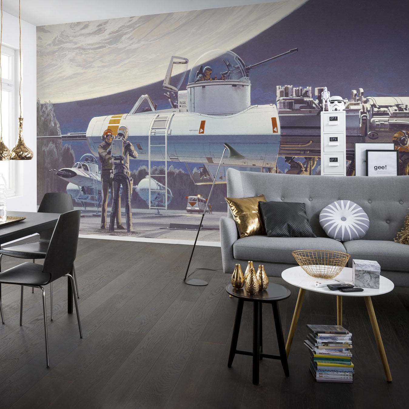 Star Wars Vlies Fototapete "Star Wars Classic RMQ Yavin Y-Wing"