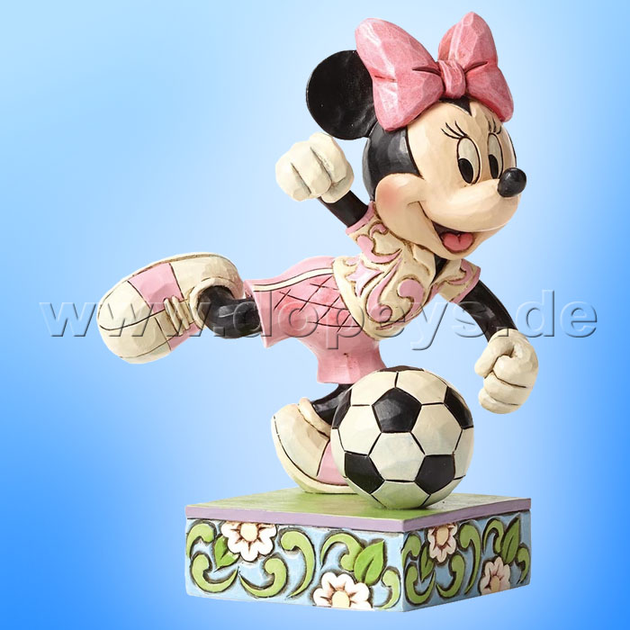 Disney Traditions / Jim Shore figurine from Enesco "Goal (Football Minnie Mouse Figurine)" 4050397.