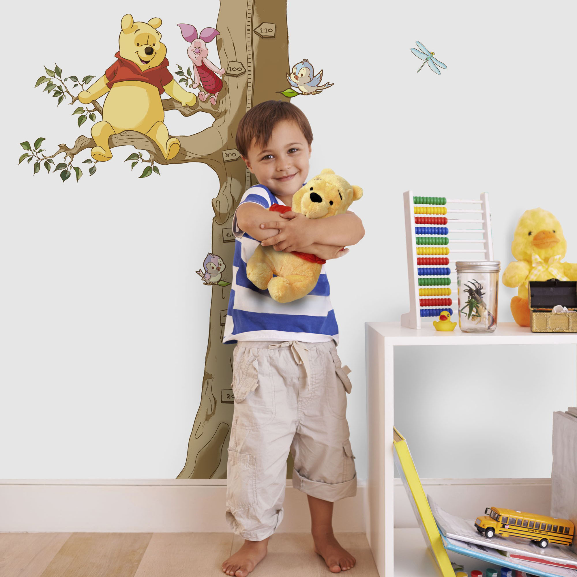 Disney Winnie Puuh Wandsticker / Wandaufkleber "Winnie The Pooh Size"