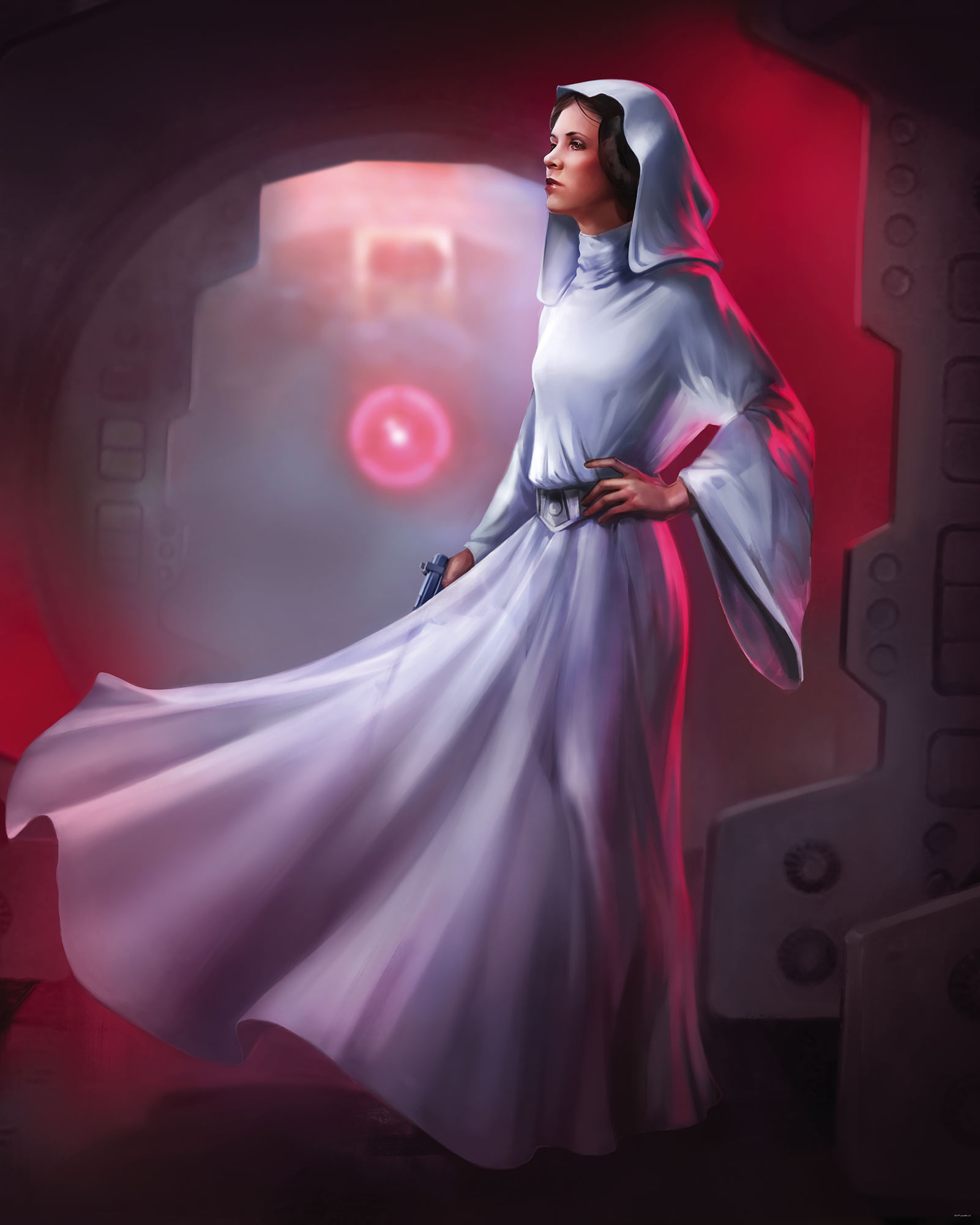 Star Wars Vlies Fototapete "Star Wars Classic Leia"