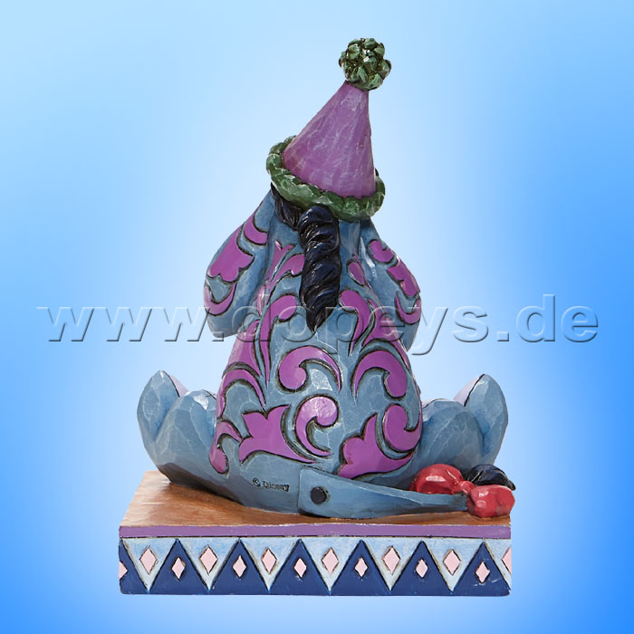 Disney Traditions - Birthday Blues (Eeyore with Birthday Hat & Horn) figurine by Jim Shore 6008074