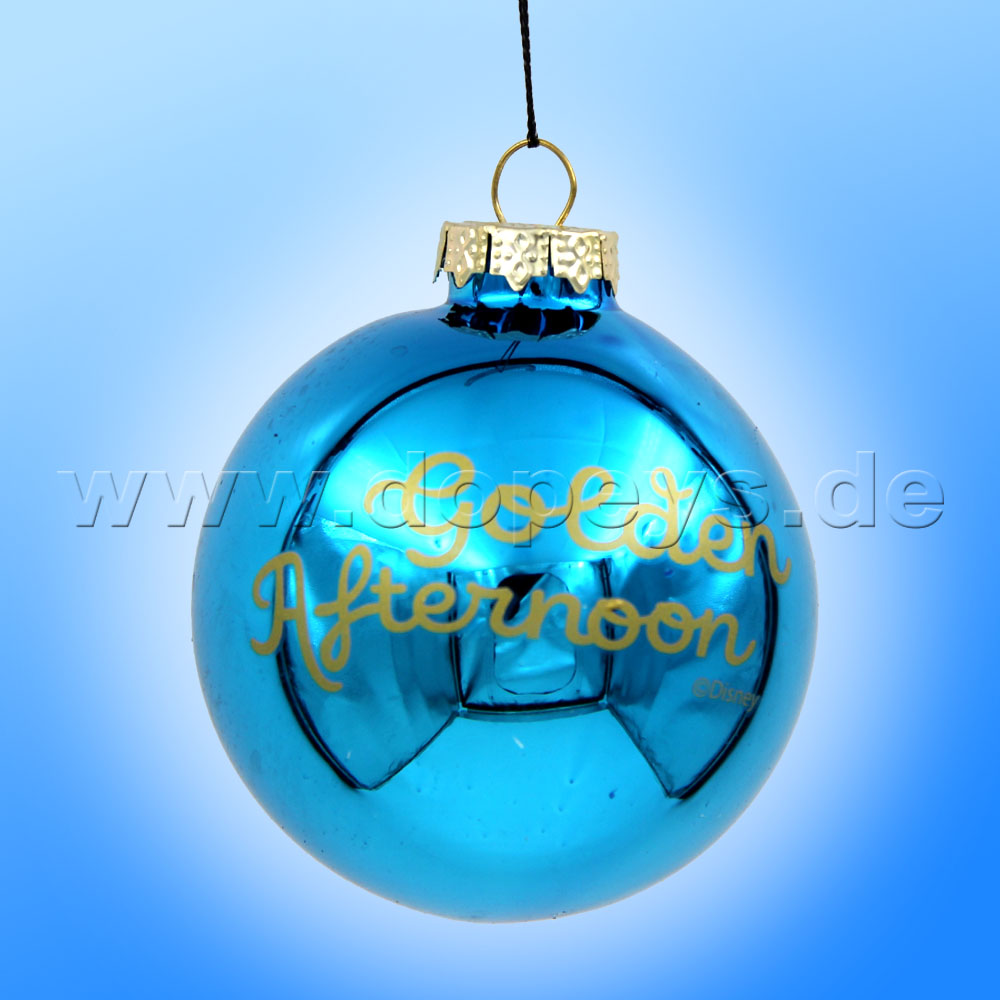 Kurt S. Adler - "Alice in Wonderland" Christmas Bauble blue DN34001