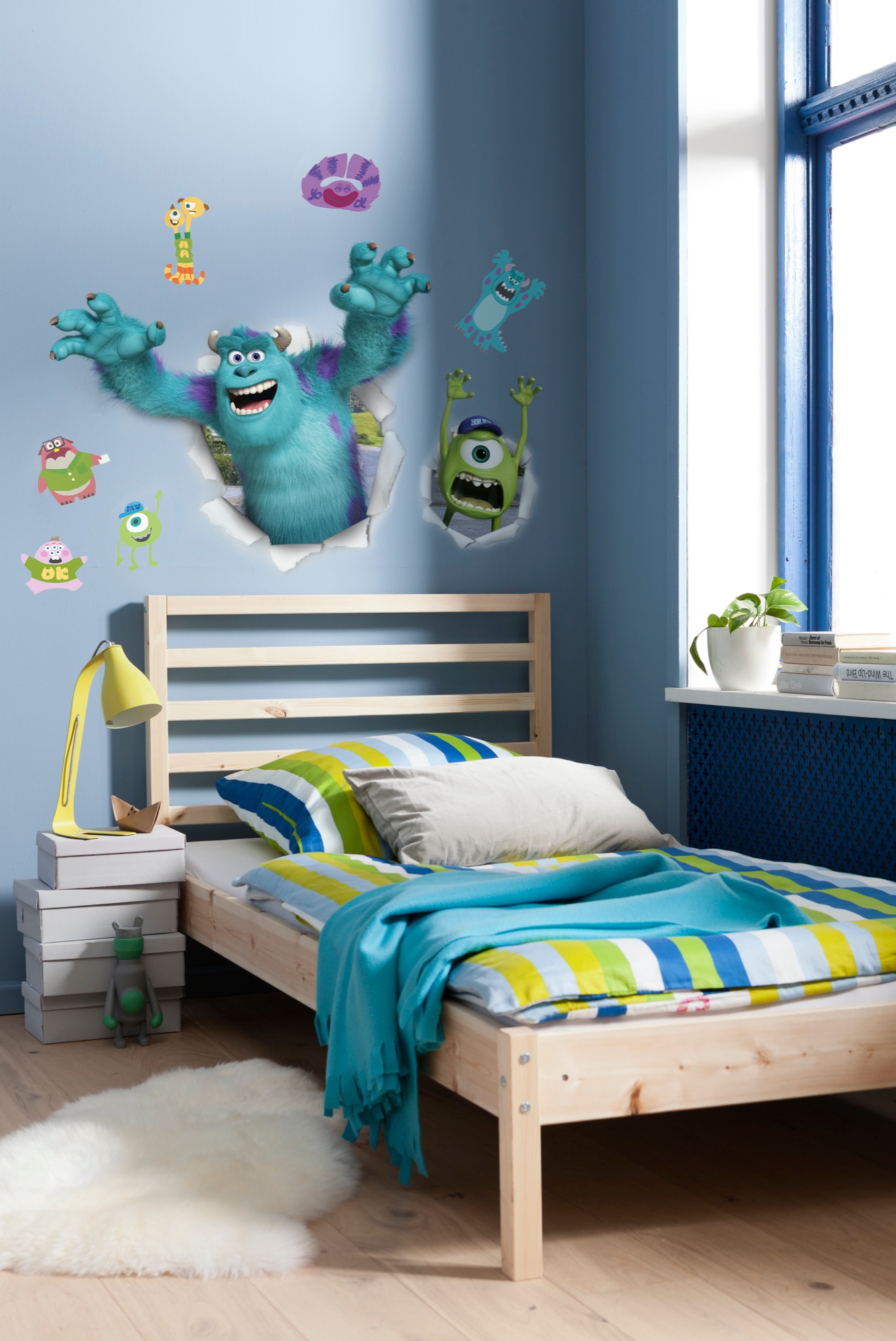 Disney Wandsticker / Wandaufkleber "Monster University"