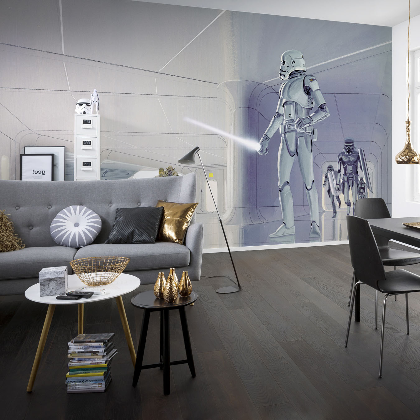 Star Wars Vlies Fototapete "Star Wars Classic RMQ Stormtrooper Hallway