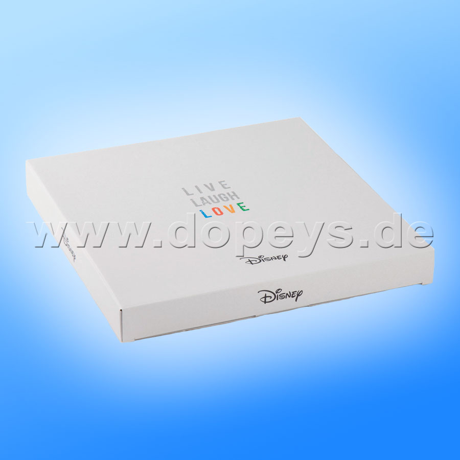 Disney Teller / Servierteller / Kuchenplatte Minnie Maus "Grün" Live Laugh Love im italienischen Design PWM37LL-5V